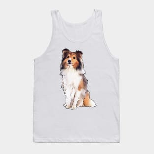 Shetland Sheepdog Sheltie Tank Top